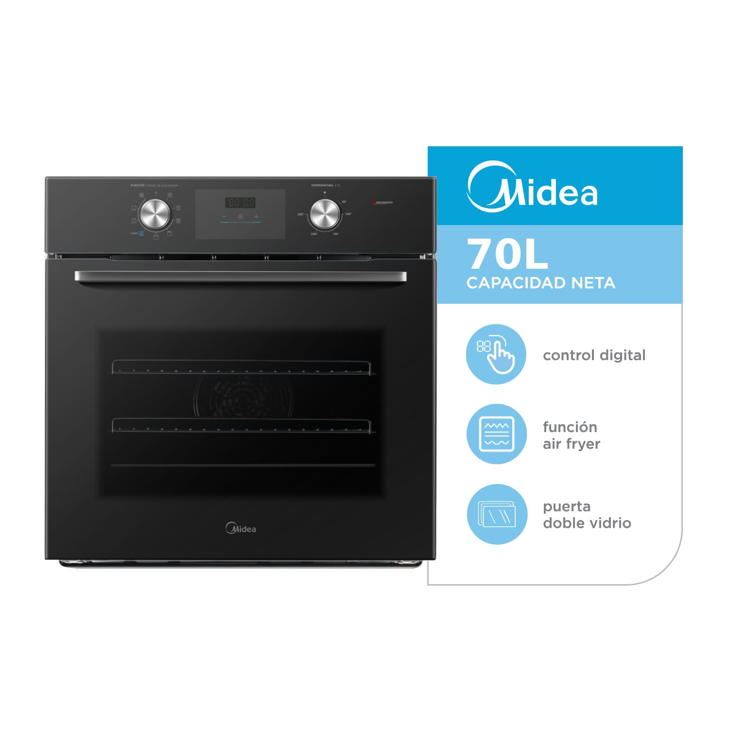 Midea Horno Empotrable Electrico Bo-D17bar1