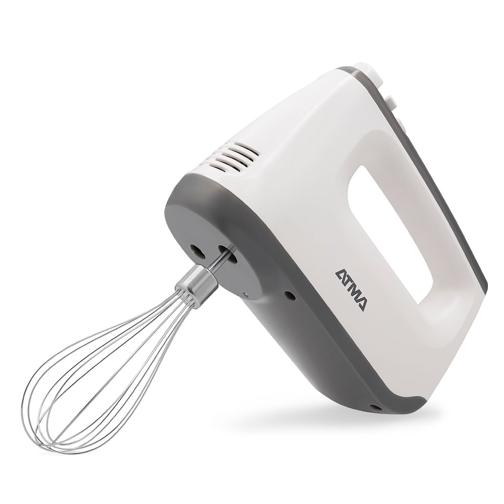 Batidora De Mano Atma 400 W 6 Velocidades Turbo Blanco/Gris Bm8739ap