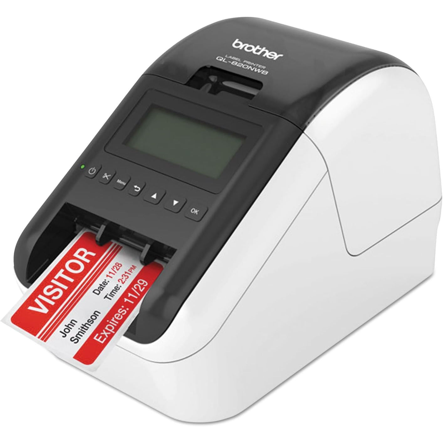 Impresora de etiquetas Brother QL820NWB termica directa Bluetooth Ethernet Wifi