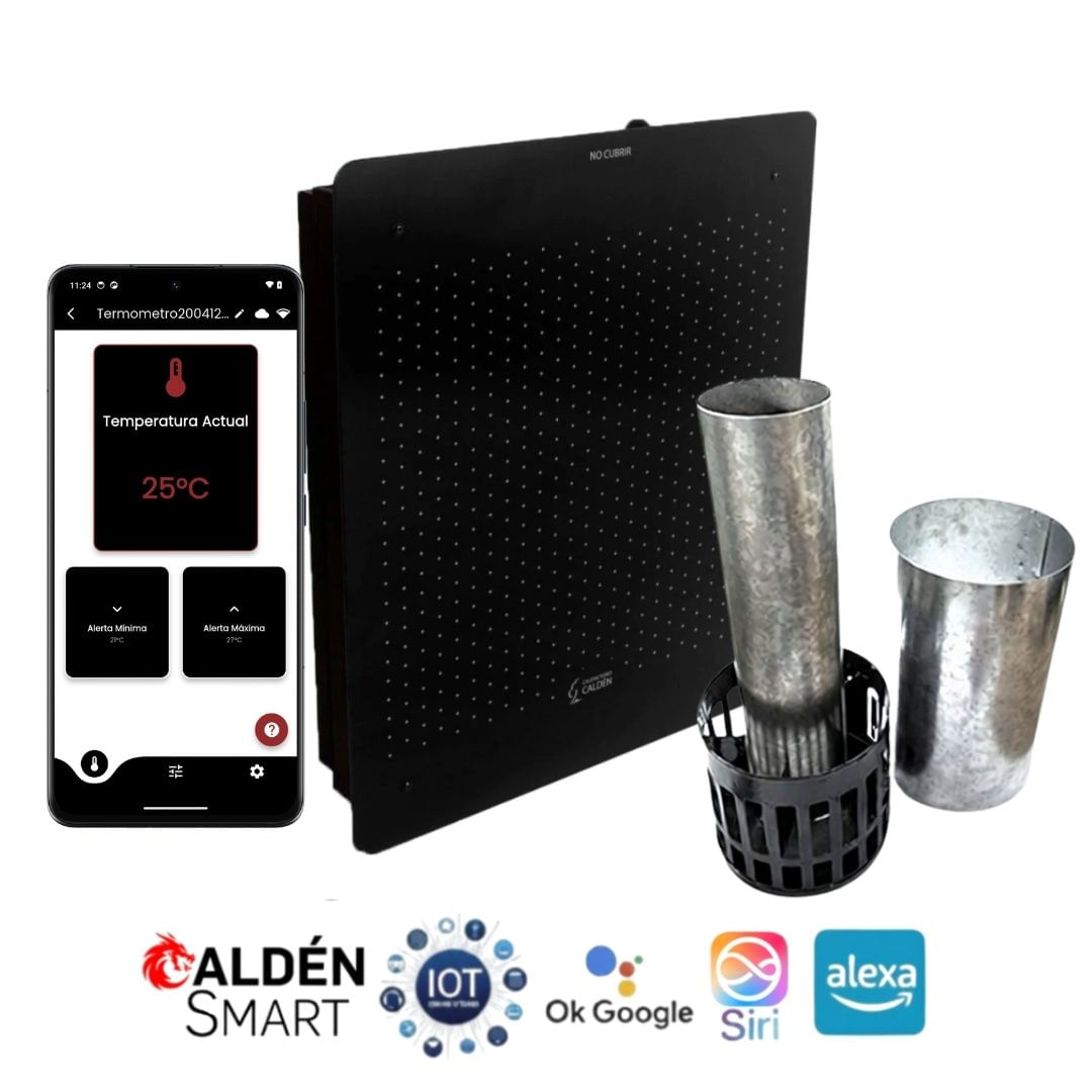 Calefactor Caldén 2000 Kcal/h Tiro Balanceado Smart Gas Natural