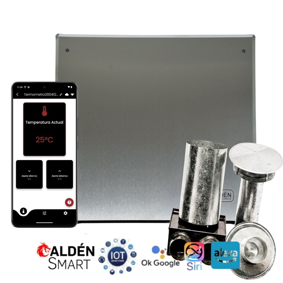 Calefactor Caldén 5000 Kcal/h Tiro Balanceado Vertical Smart Gas Natural