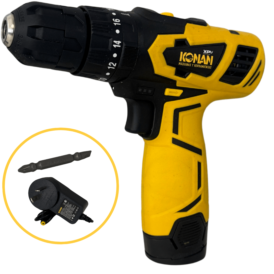 Taladro de Impacto Konan a bateria 12v Xtra Power Volt
