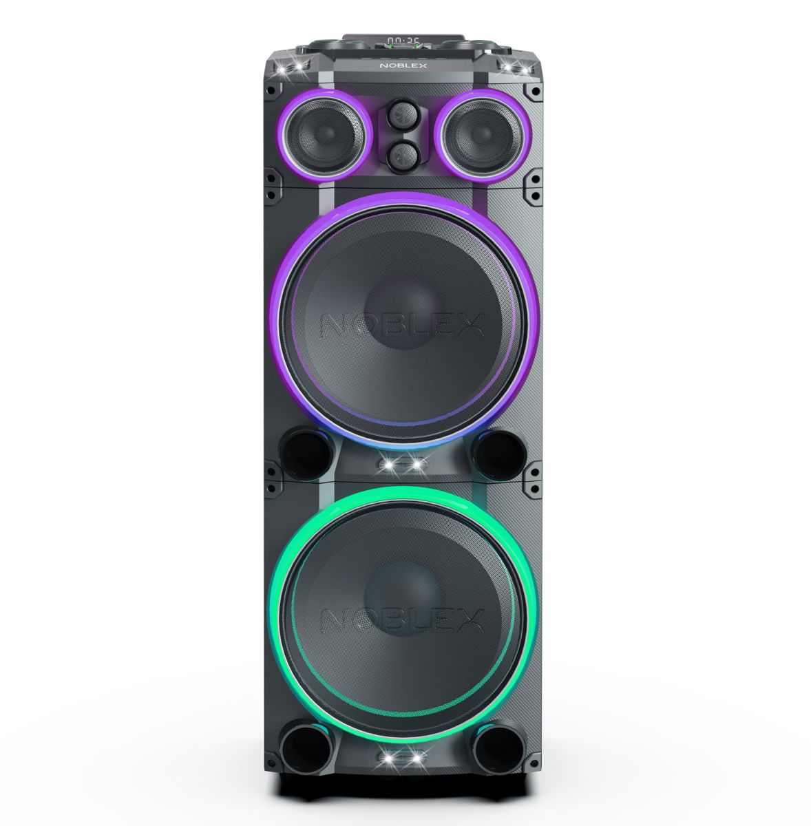 Parlante Noblex Tower 94mnt1550 15000w 2x15" C/Remoto