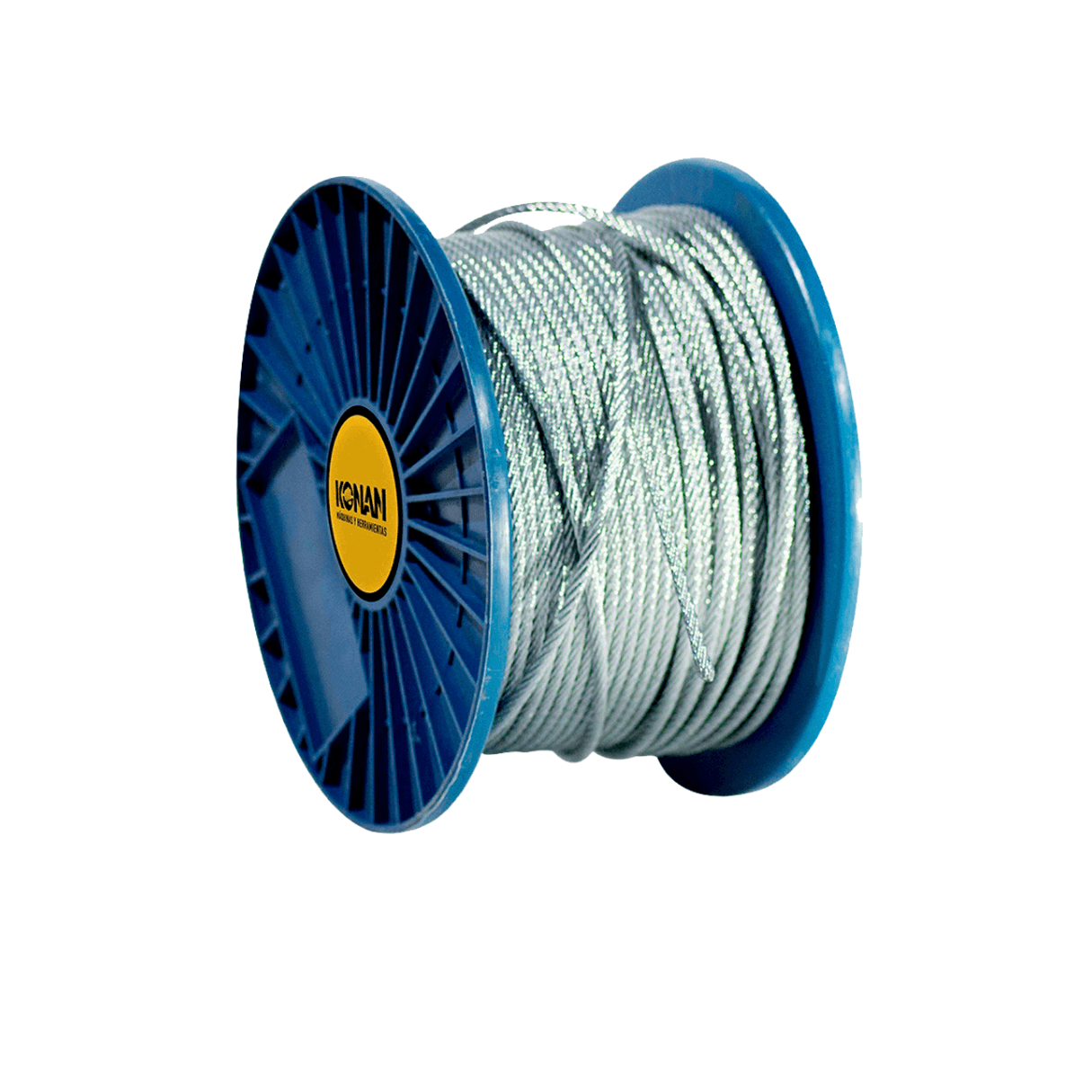 Cable Acero ø12mm 1x19 X100 Mts KONAN