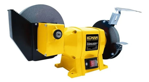 Amoladora De Banco Konan Combinada Con Afilador 250w