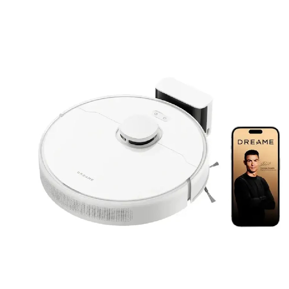 Aspiradora Robot Dreame F10 Trapeadora WiFi Mapeo Inteligente 13000Pa White