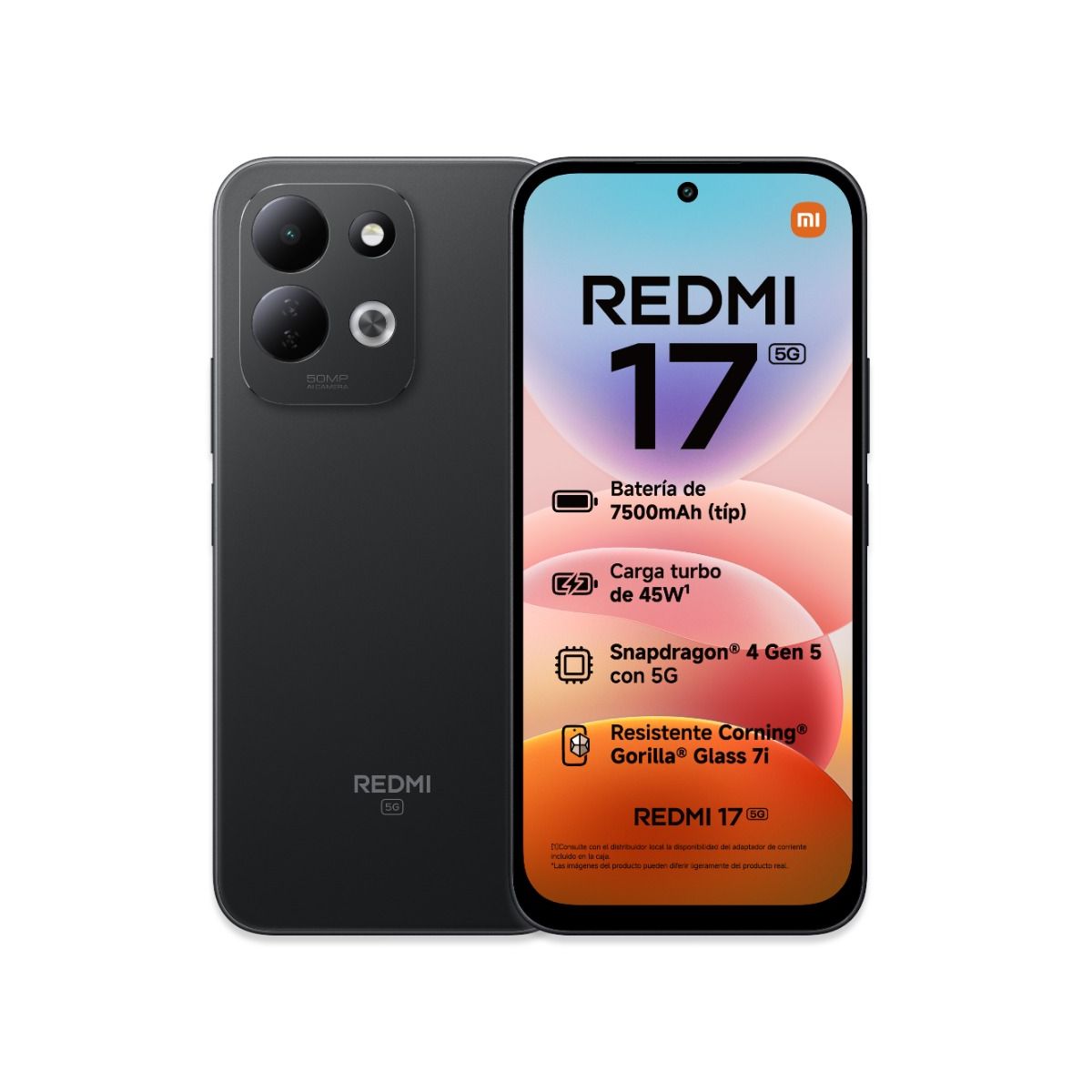 Celular Xiaomi Redmi 17 5g 4/128gb Black