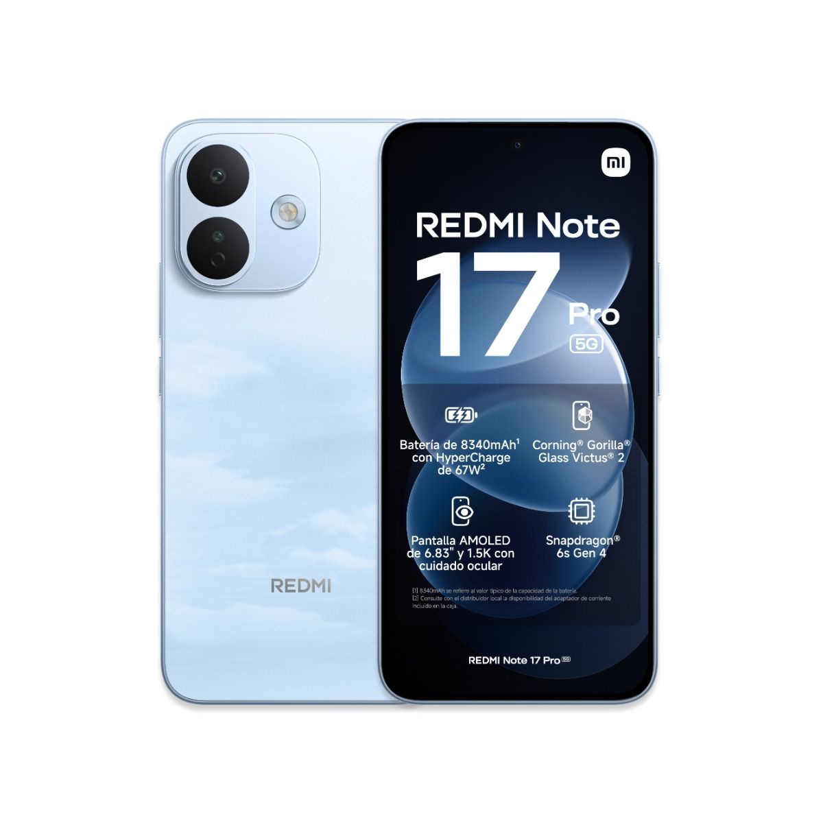 Celular Xiaomi Redmi Note 17 Pro 5g 6/256gb Blue
